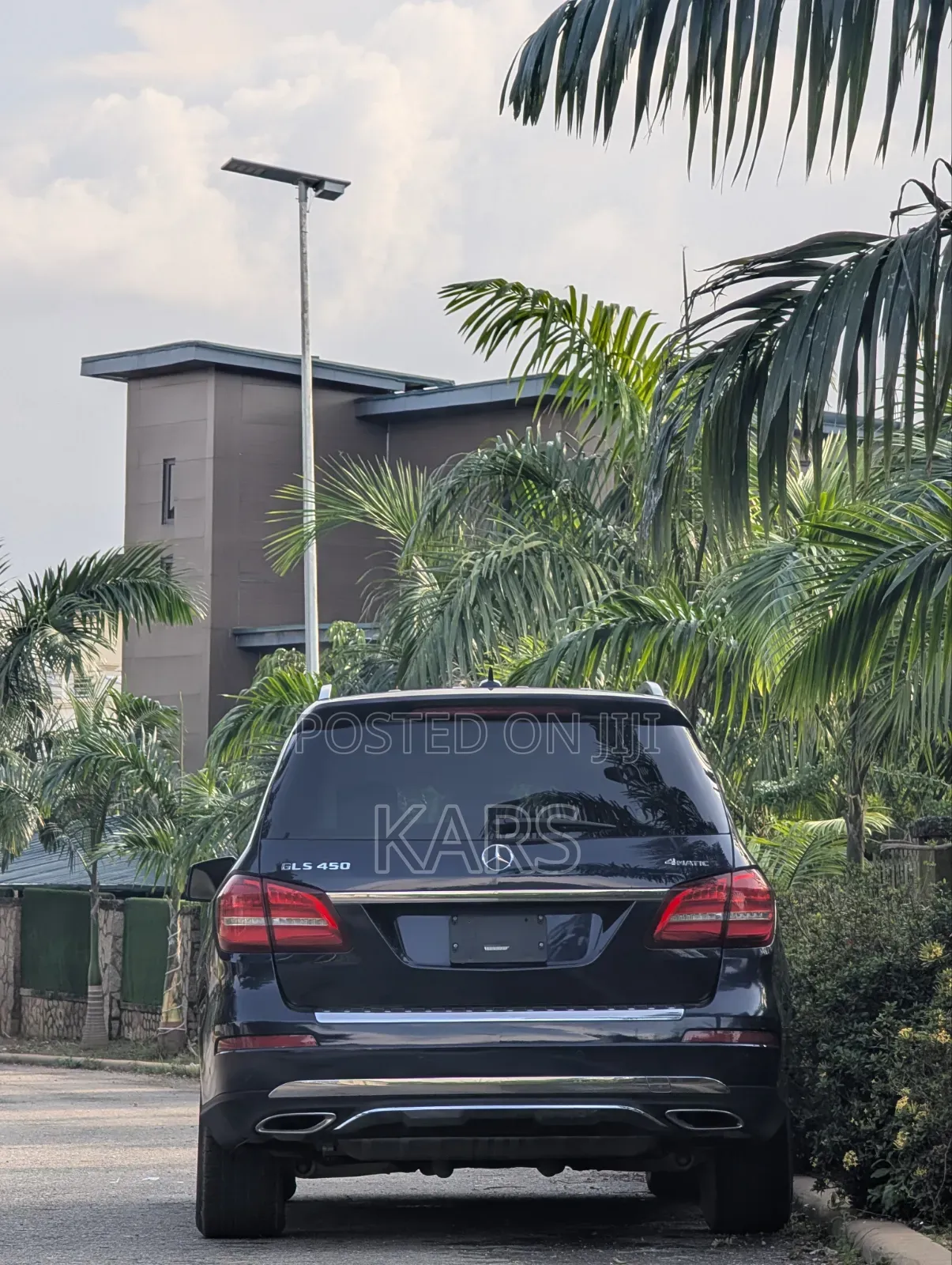 Mercedes-Benz GLS-Class GLS450 4MATIC 2018 Blue