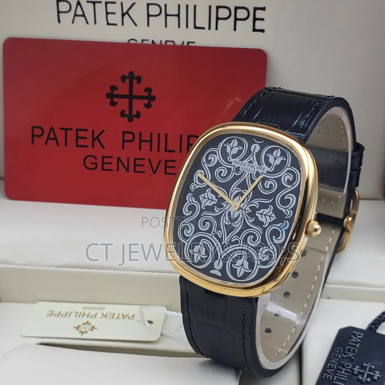 Quality Patek Philippe Golden Ellipse Rare Handcrafts Collection