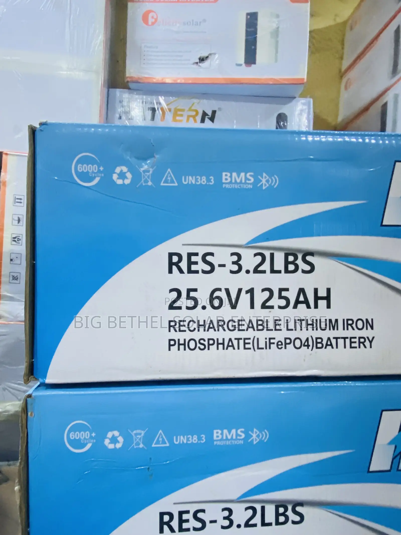 3.2kwh 25.6v 125ah Hyper Power Lithium Battery