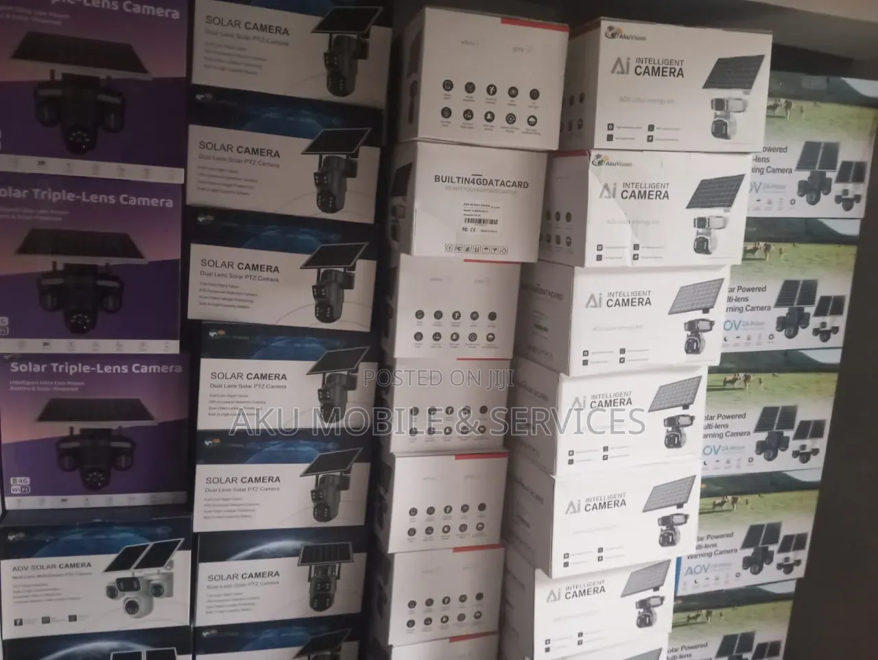 4G Solar PTZ CCTV Camera 10MP - 12X Zoom Tracking