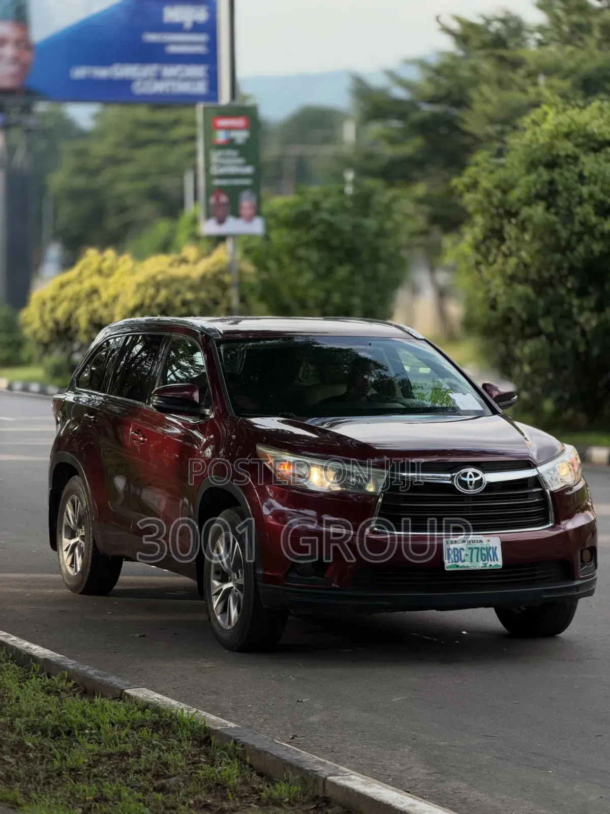 Toyota Highlander 2015 Burgundy