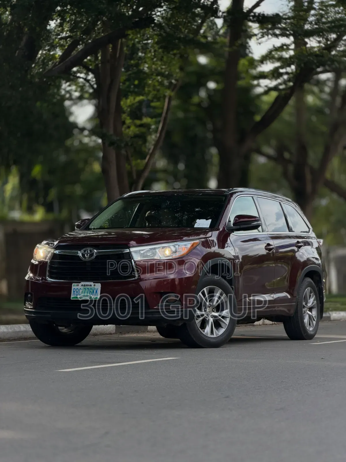 Toyota Highlander 2015 Burgundy