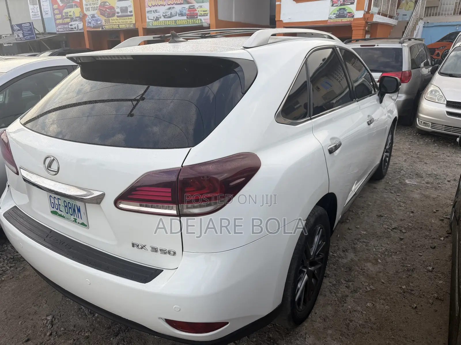 Lexus RX 350 FWD 2012 White