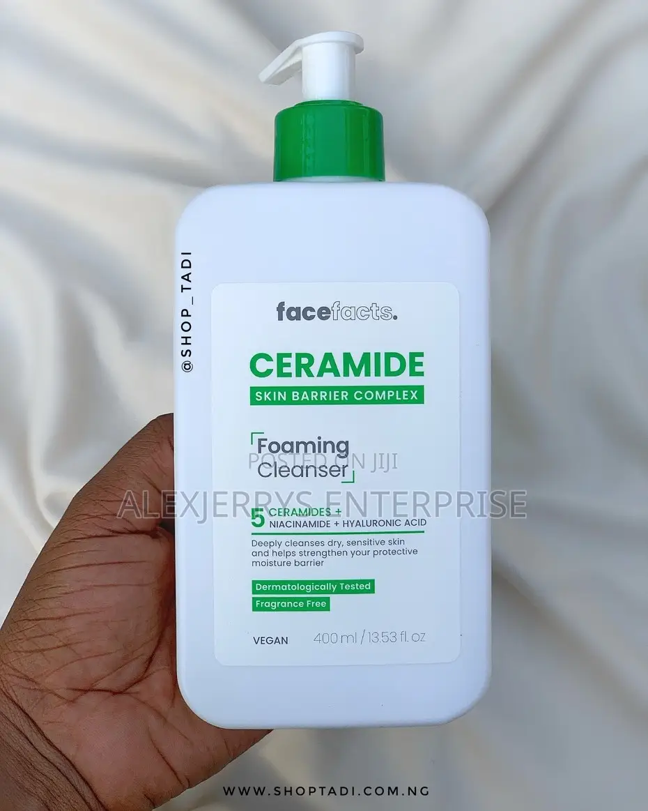 Face Facts Ceramide Facial Cleanser – Hydrating Foaming 400ml