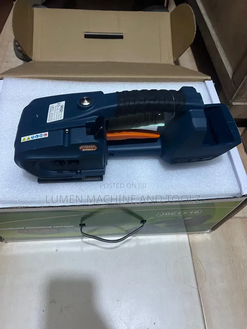 JDC 13/16mm Battery Powered PP/PET Plastic Strapping Machine
