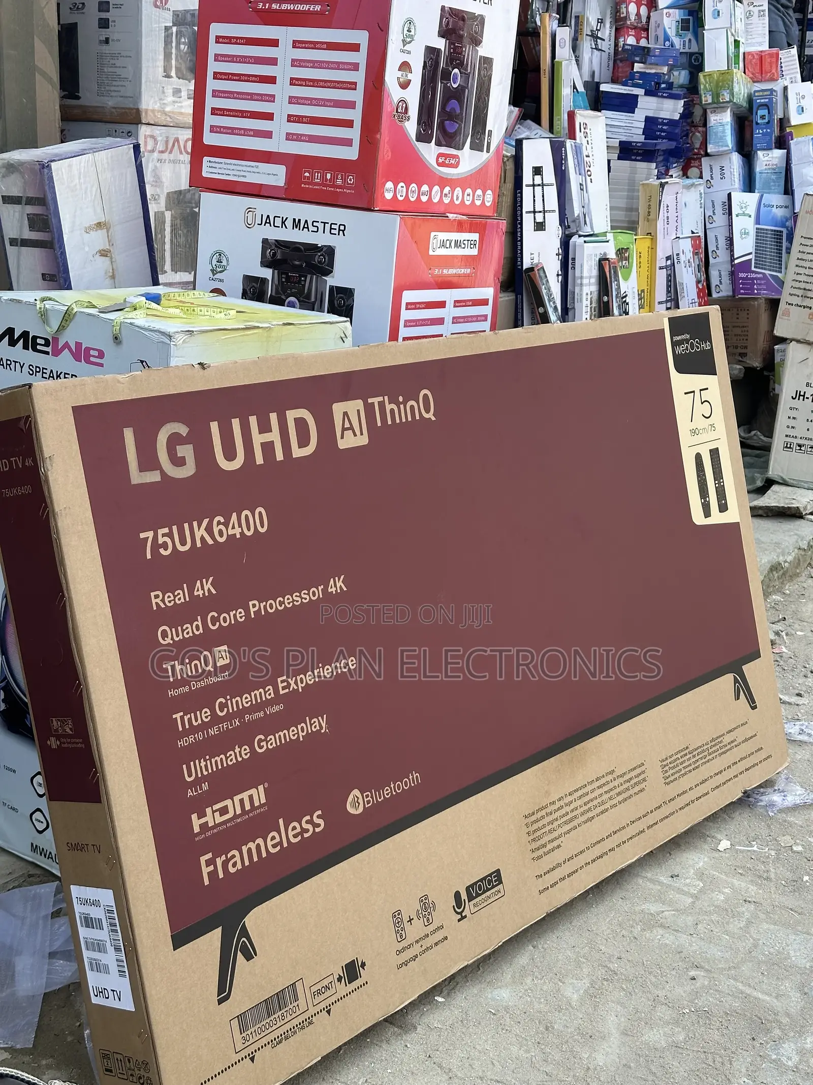75 LG webOs Smart TV