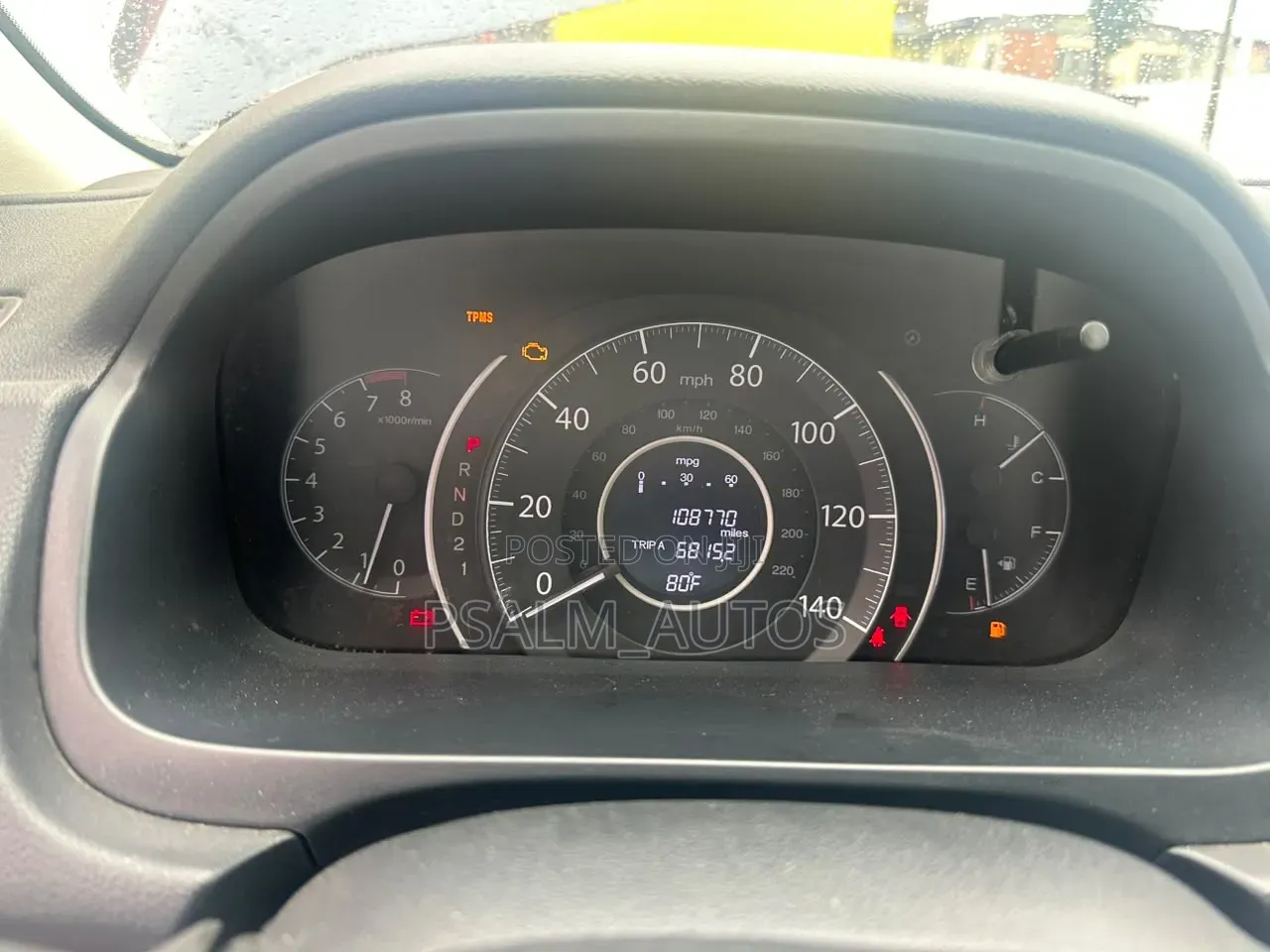 Honda CR-V 2012 Blue