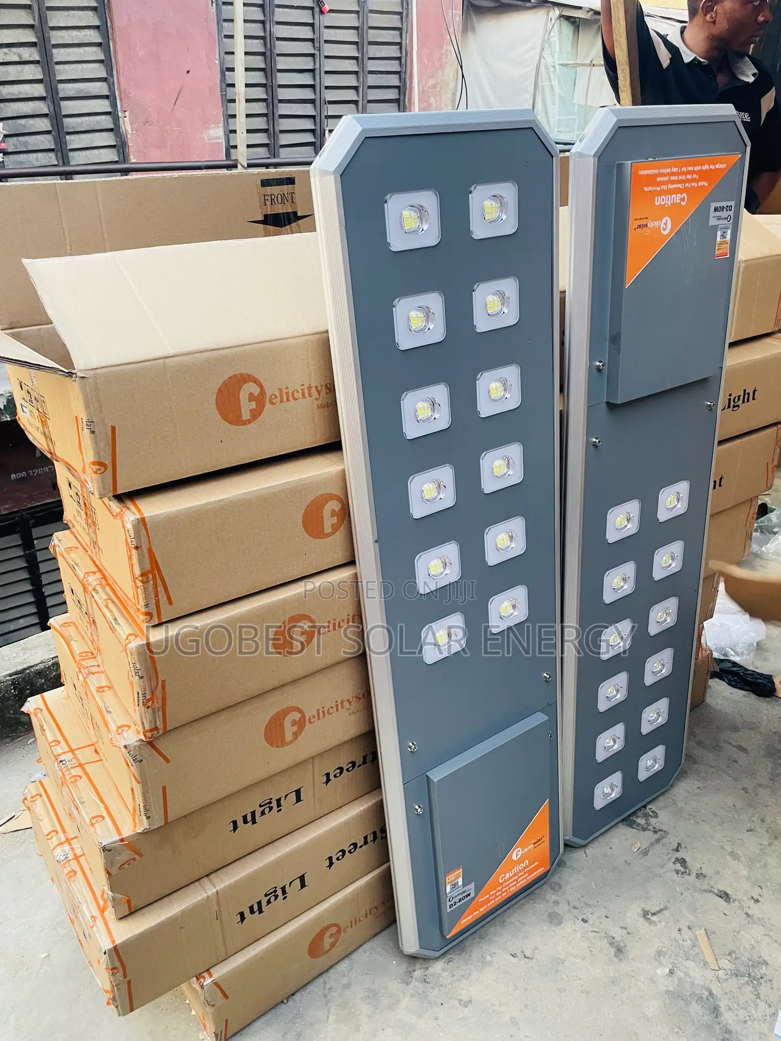 D2-80w Felicity Solar Street Light