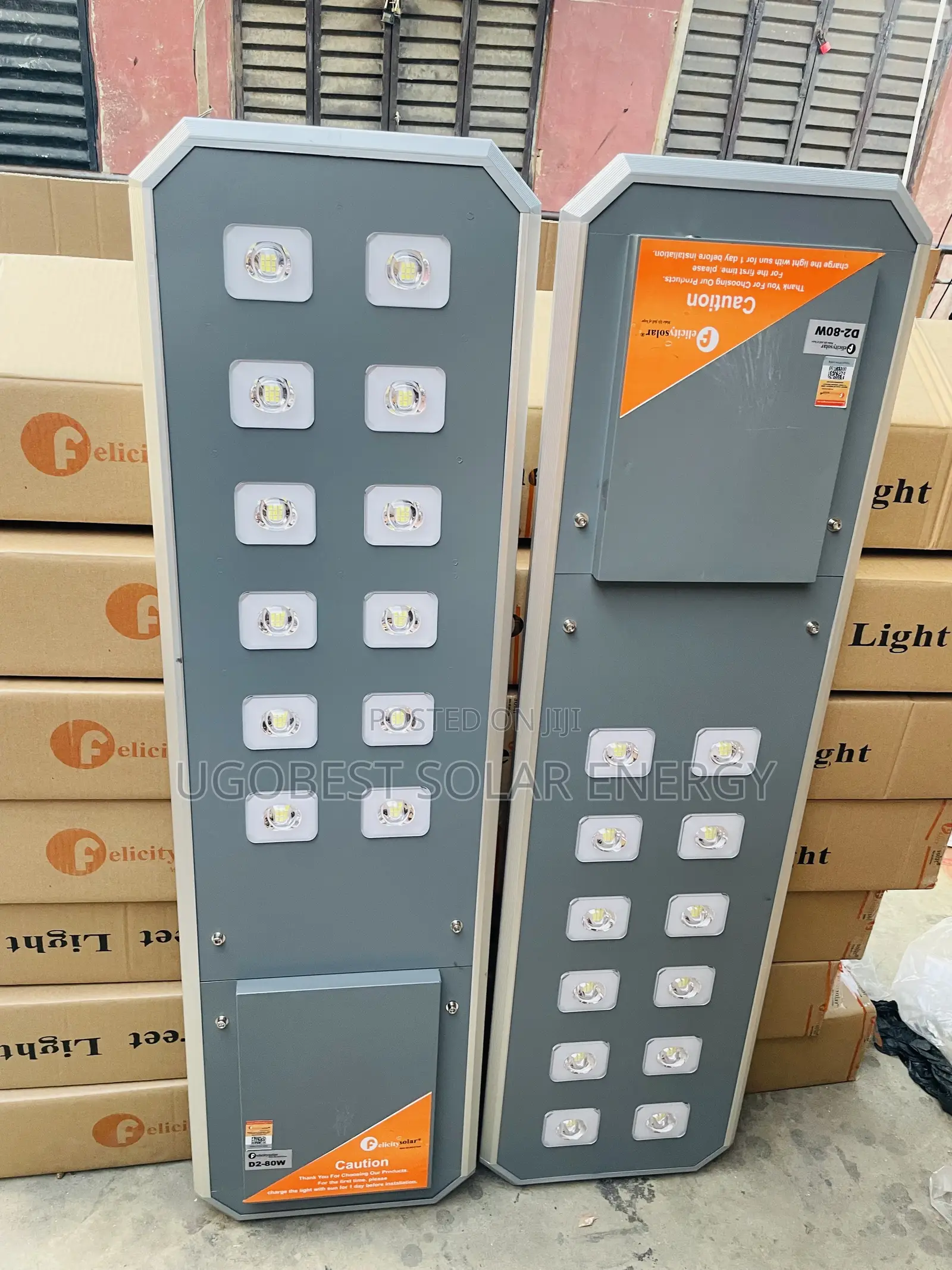 D2-80w Felicity Solar Street Light