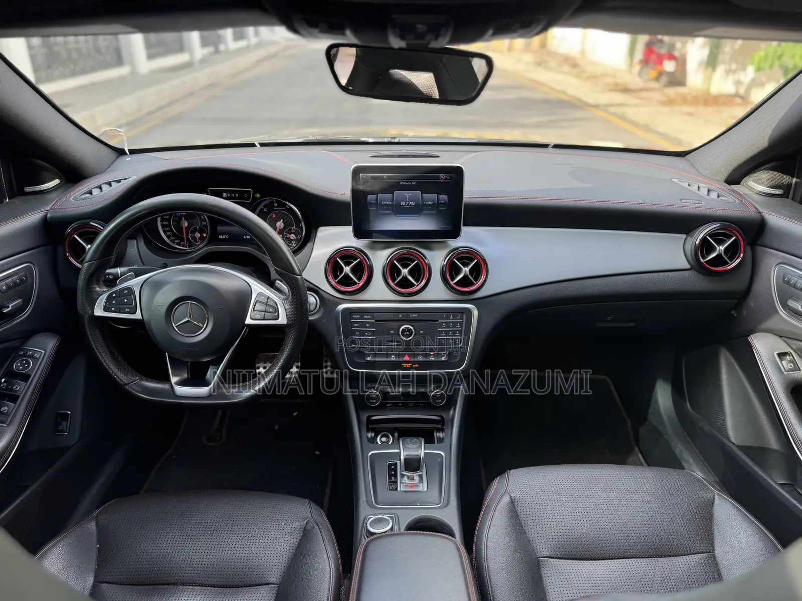 Mercedes-Benz CLA-Class AMG CLA 45 4MATIC Sedan 2016 Black