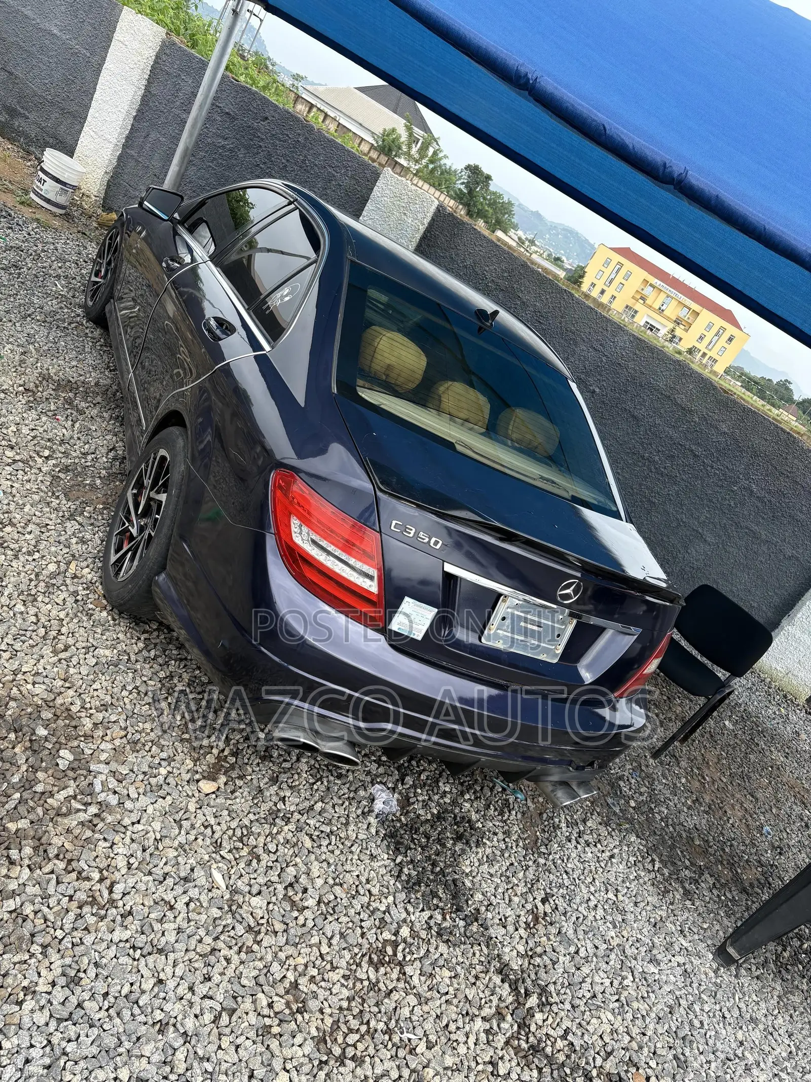 Mercedes-Benz C350 2013 Blue
