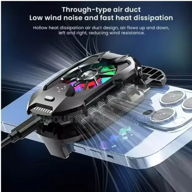 MEMO DLA8 Magnetic Phone Cooler Fan for Gaming