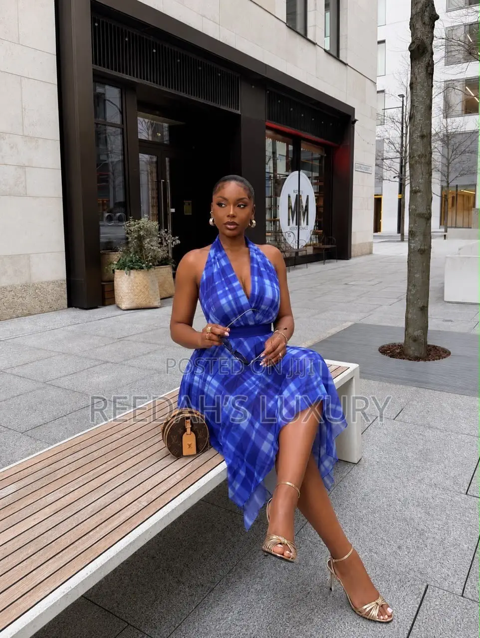 Sexy Halter Mesh Dress