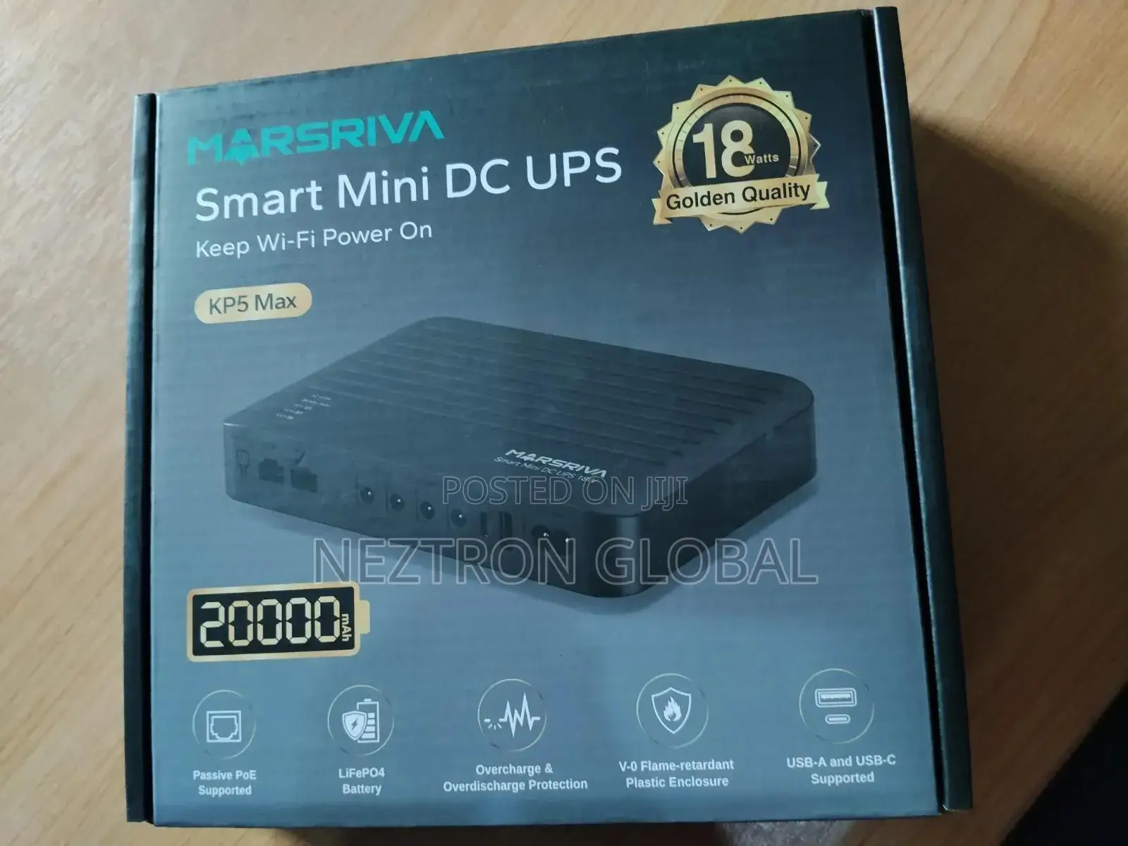Smart Marsriva Mini Dc Ups, 20,000mah