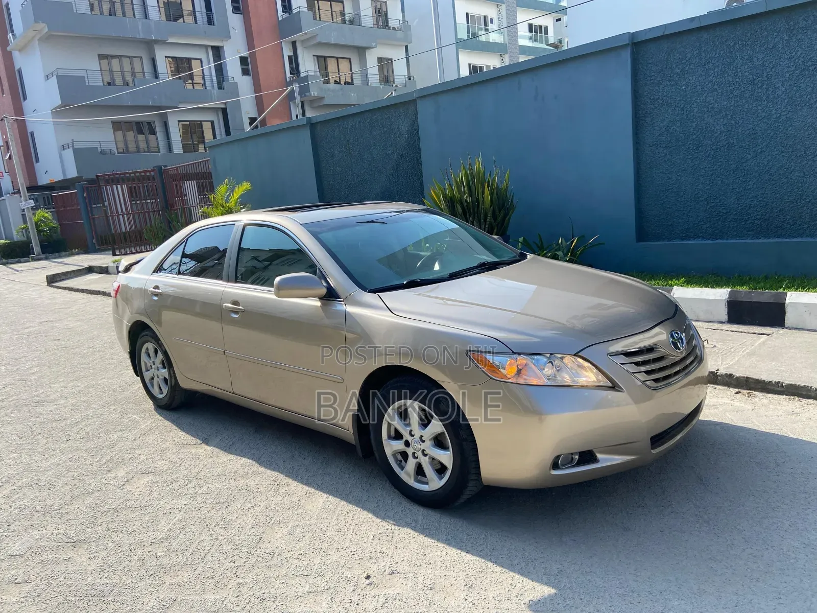 Toyota Camry XLE V6 4dr Sedan (3.5L 6cyl 6AM) 2008 Gold