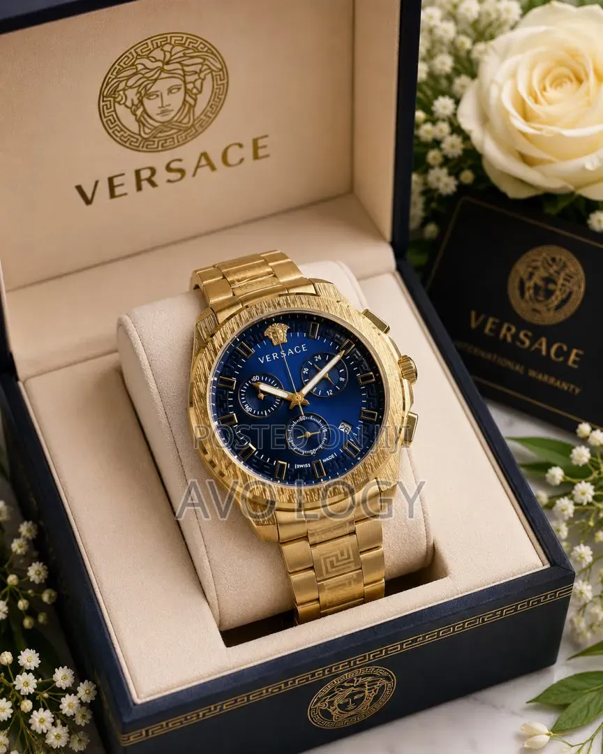 Versace Chain Wristwatch