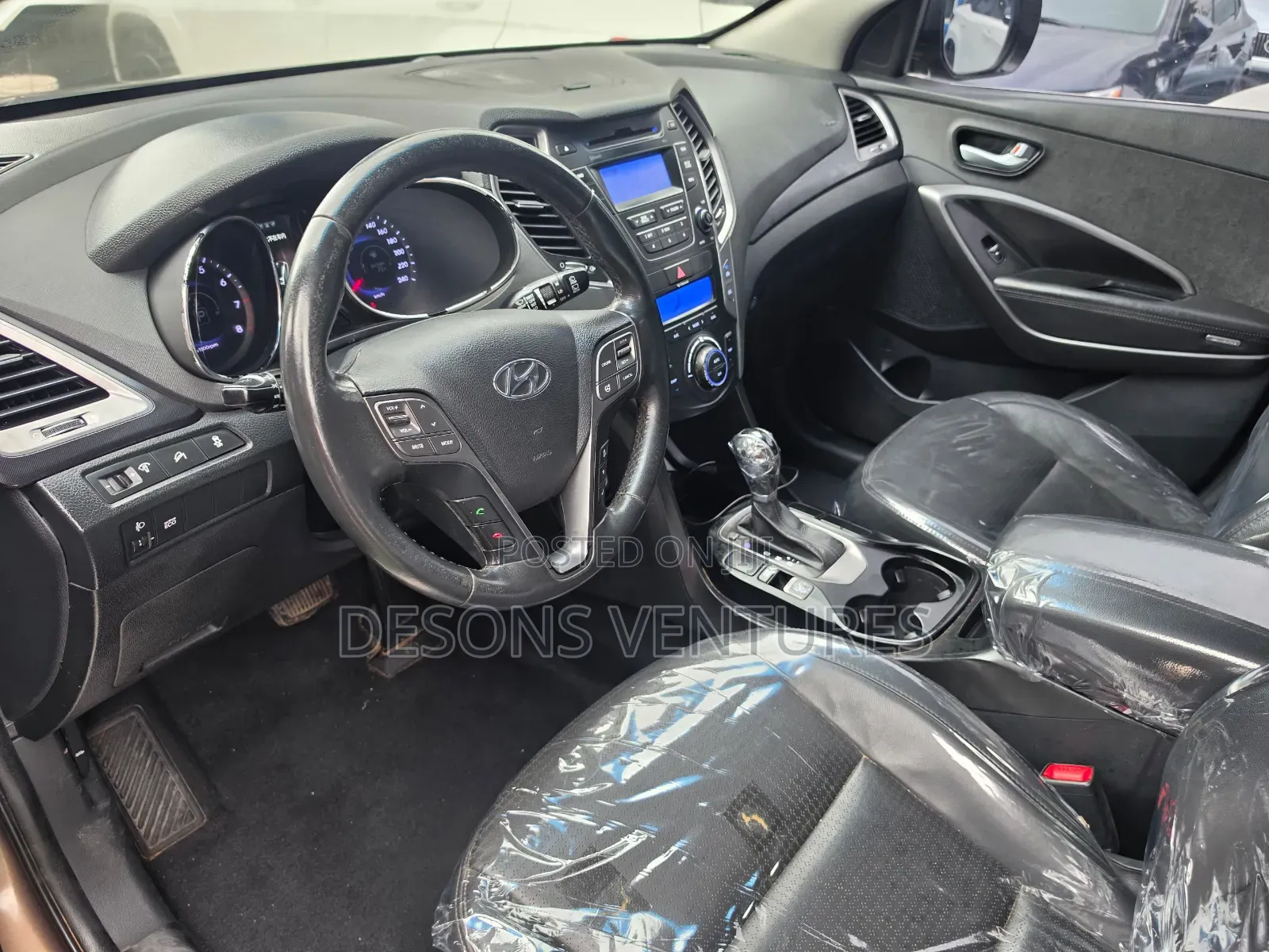 Hyundai Santa Fe 2013 Beige
