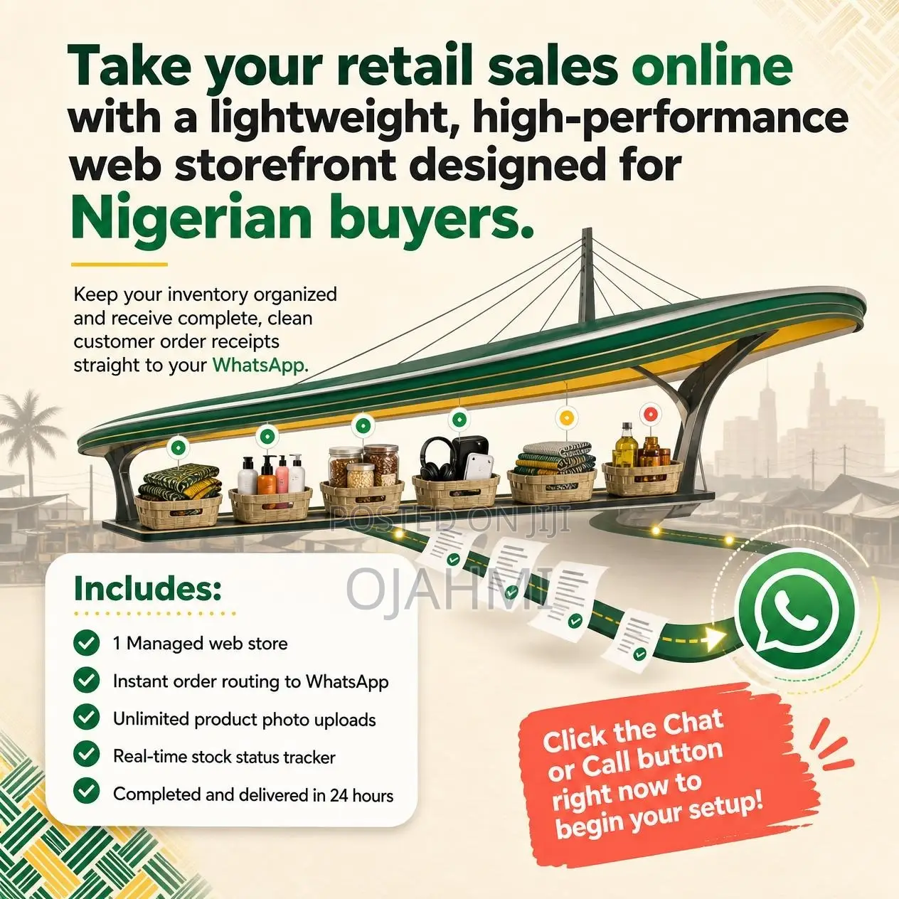 Express Business Ordering Website for Shop Owners in Sapele