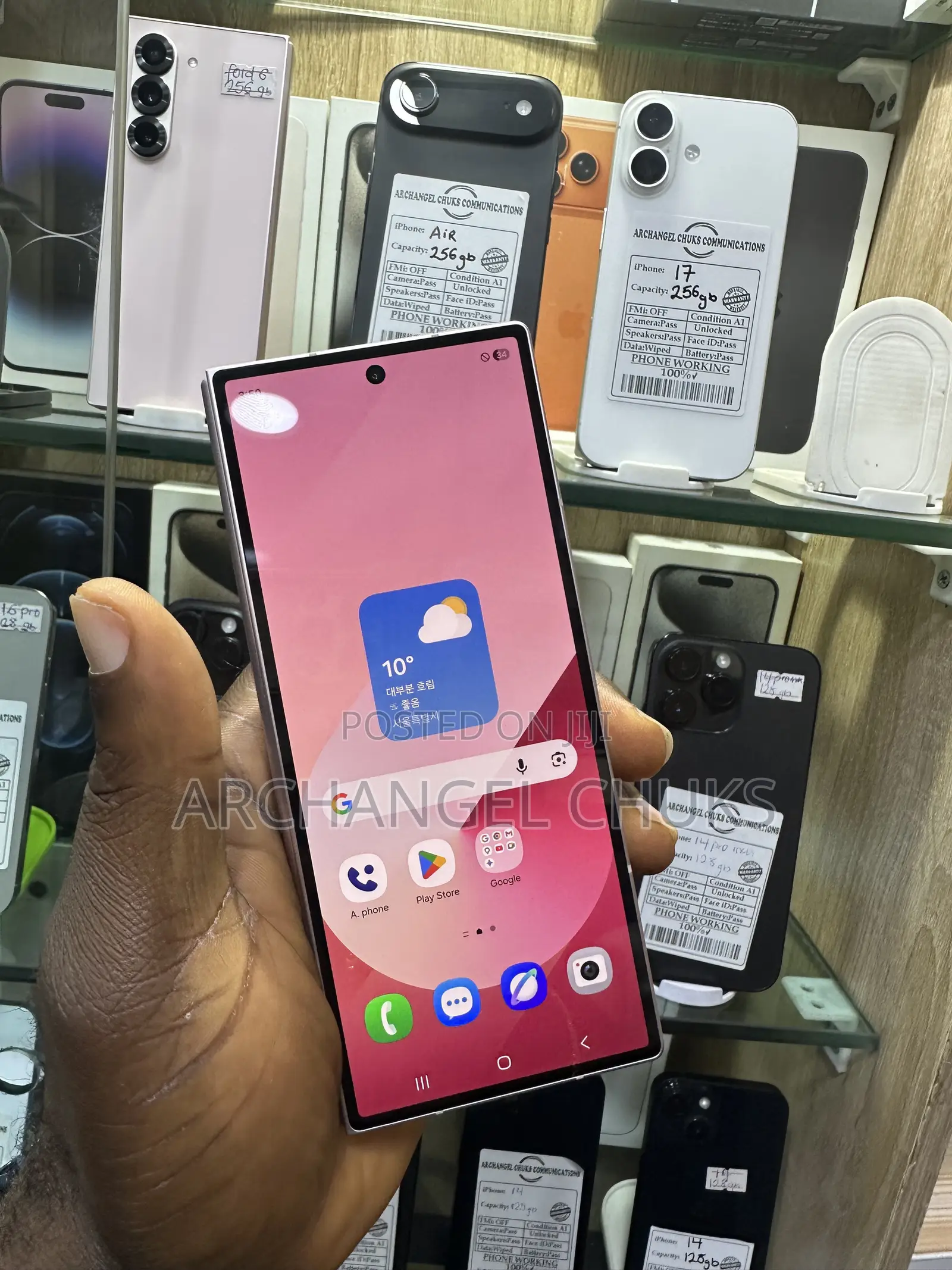 Samsung Galaxy Z Fold6 256 GB Pink