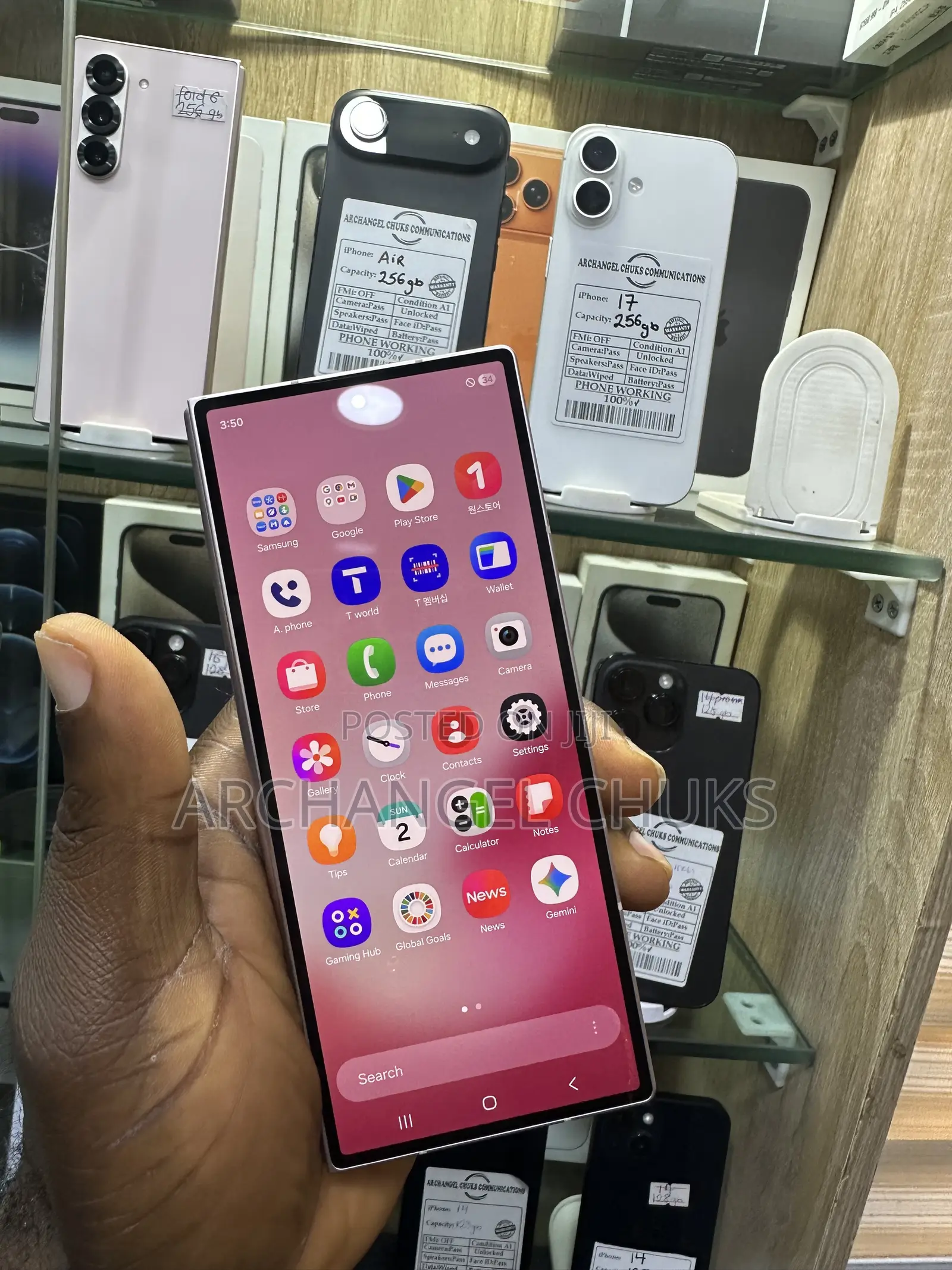 Samsung Galaxy Z Fold6 256 GB Pink