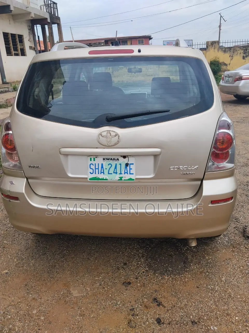Toyota Corolla Verso 2006 Gold