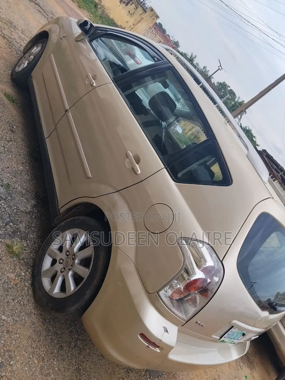 Toyota Corolla Verso 2006 Gold