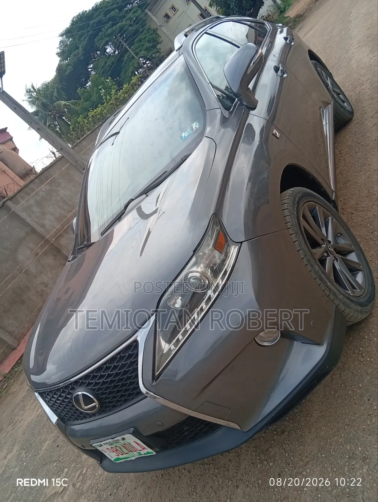 Lexus RX 350 F SPORT AWD 2013 Gray