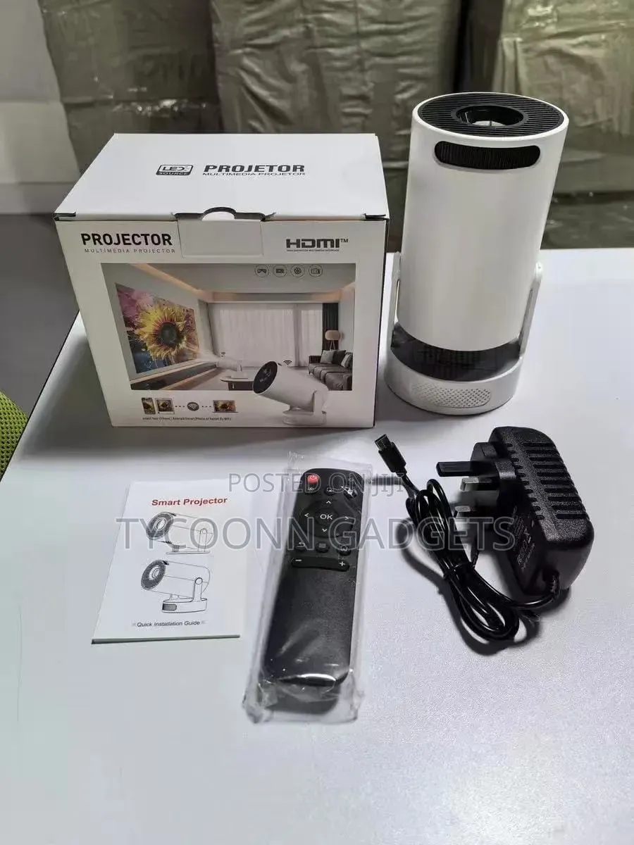 Power Bank Powered Hy300 Ultra Mini Smart Android Projector