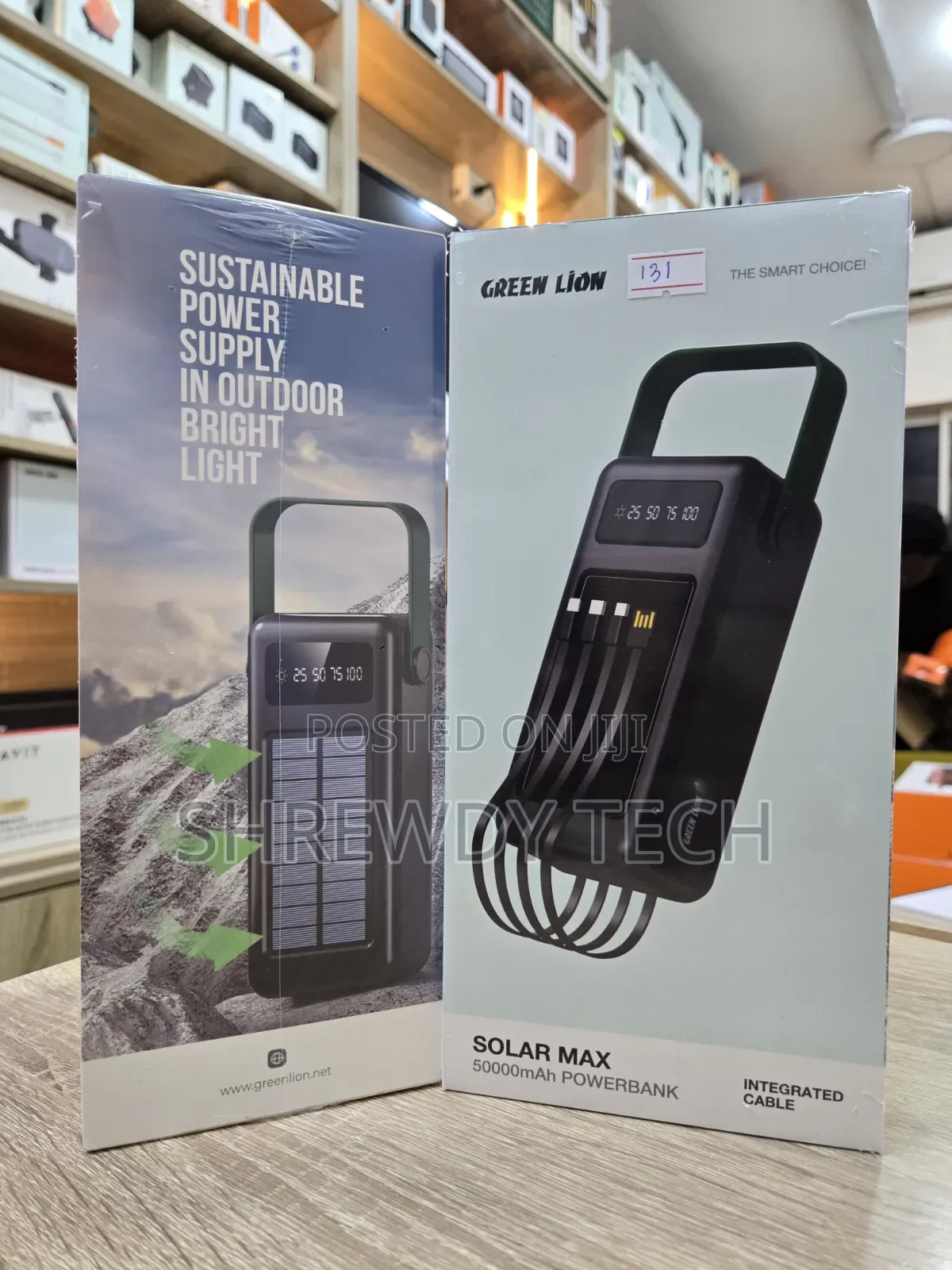 Green Lion Solar Max 50,000mAh Powerbank