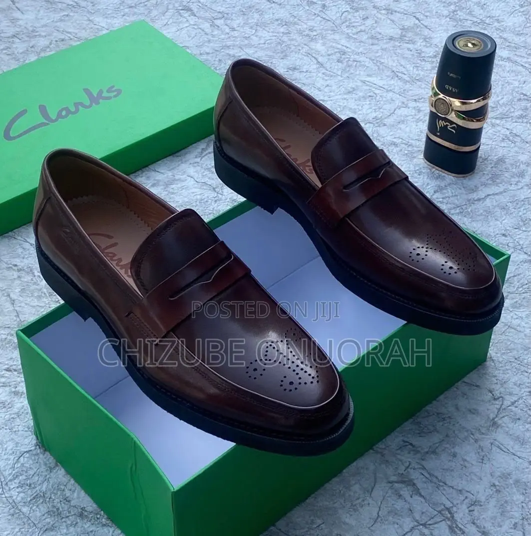 Clarks Premium Leather Loafers
