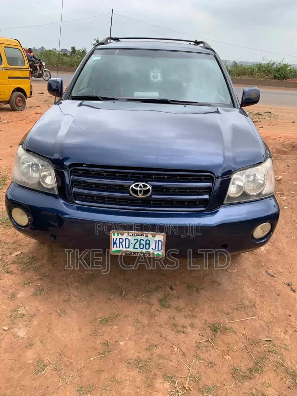 Toyota Highlander 2003 Blue