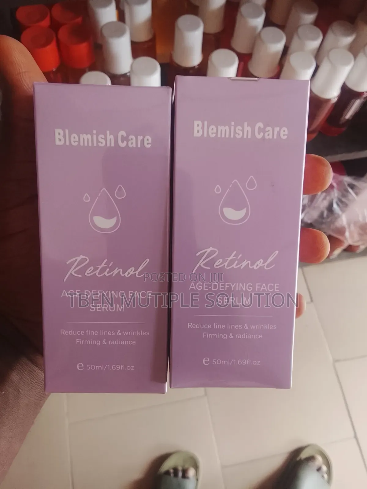 Blemish Care Retinol Age-Defying Face Serum.