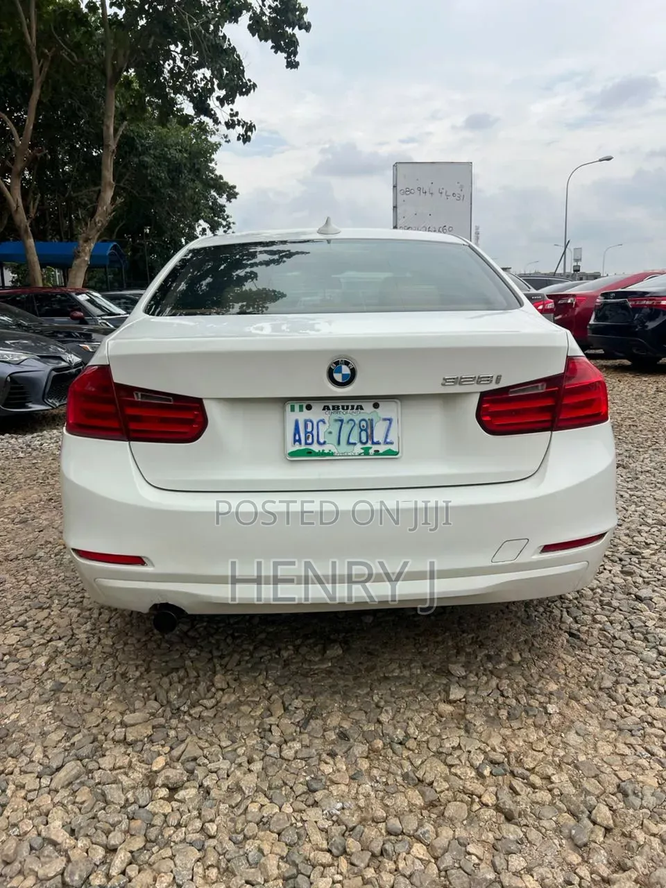 BMW 328i 2014 White