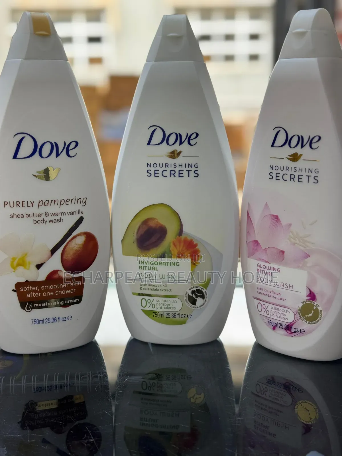 Original Dove Body Wash 750ml