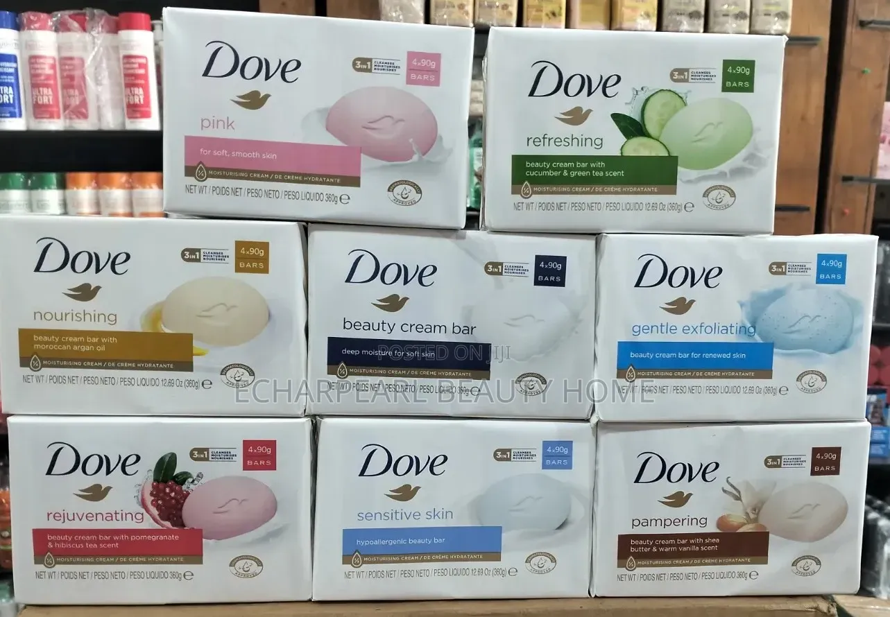 Original Dove Beauty Bar Soap – Nourishing & Gentle Bath Soap