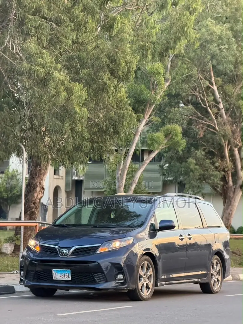 Toyota Sienna SE (3.5L 6cyl 8A) 2018 Blue