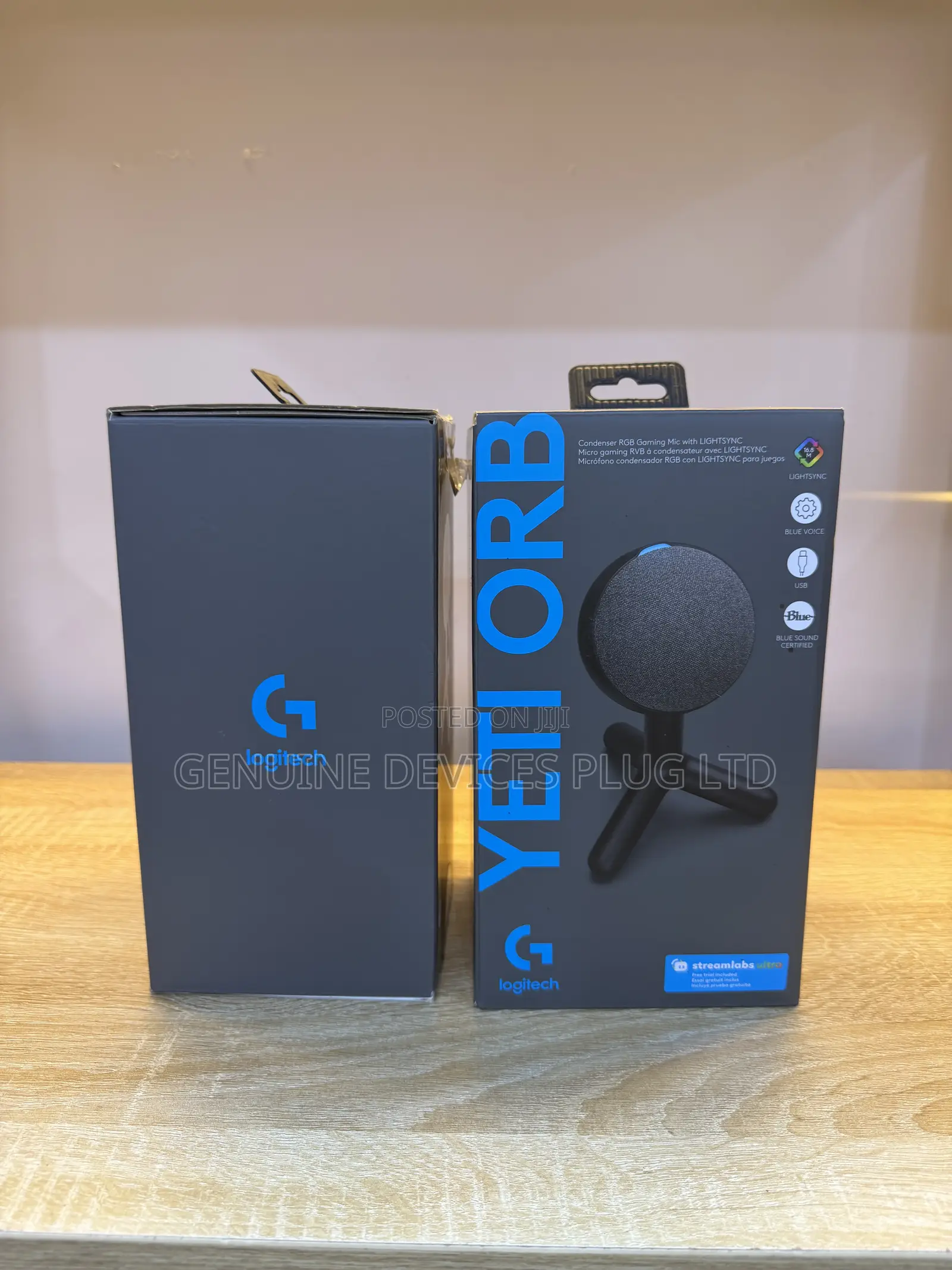 Logitech G Yeti Orb Condenser RGB USB Gaming Microphone