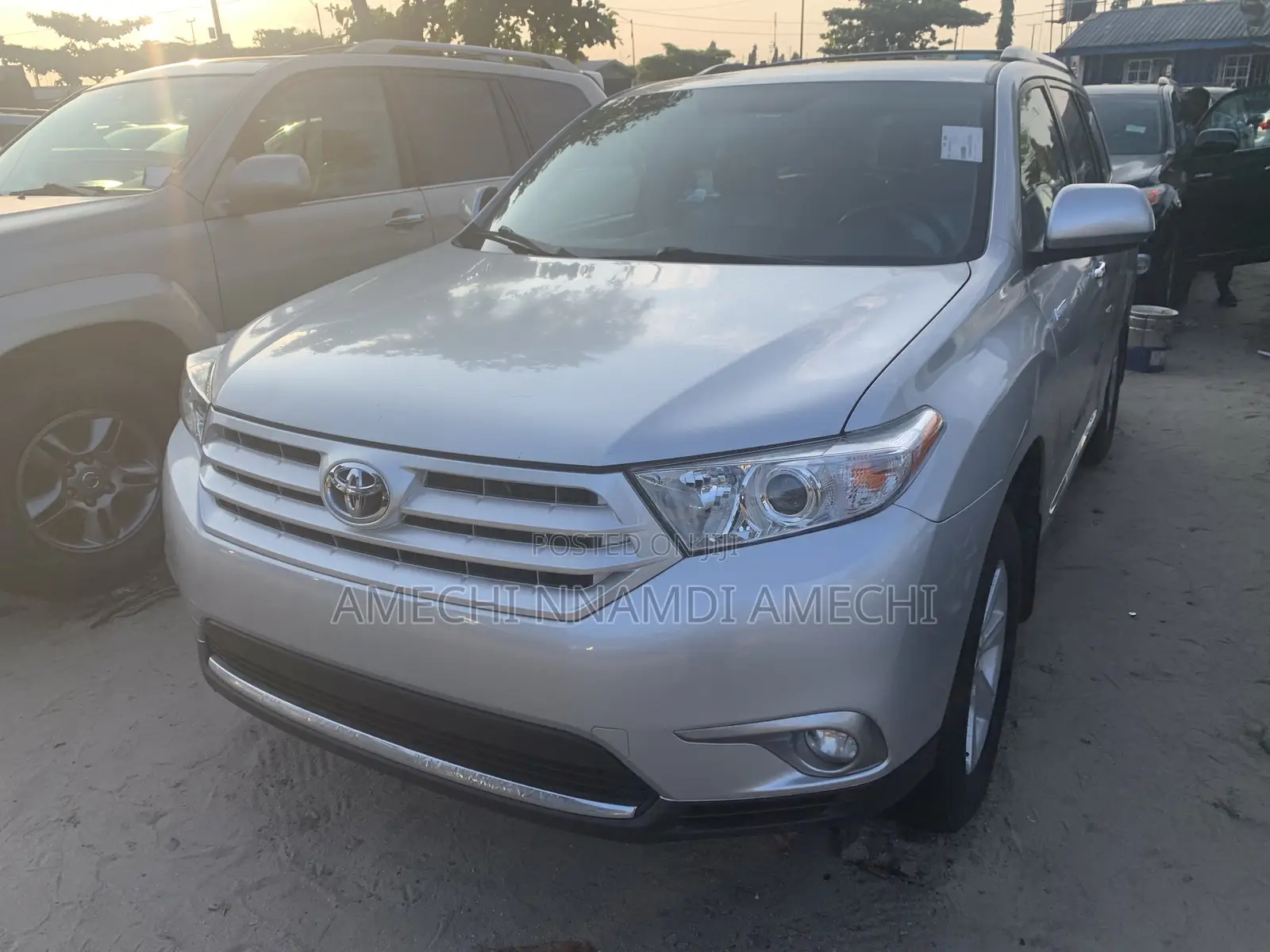 Toyota Highlander Limited 3.5l 4WD 2013 Silver