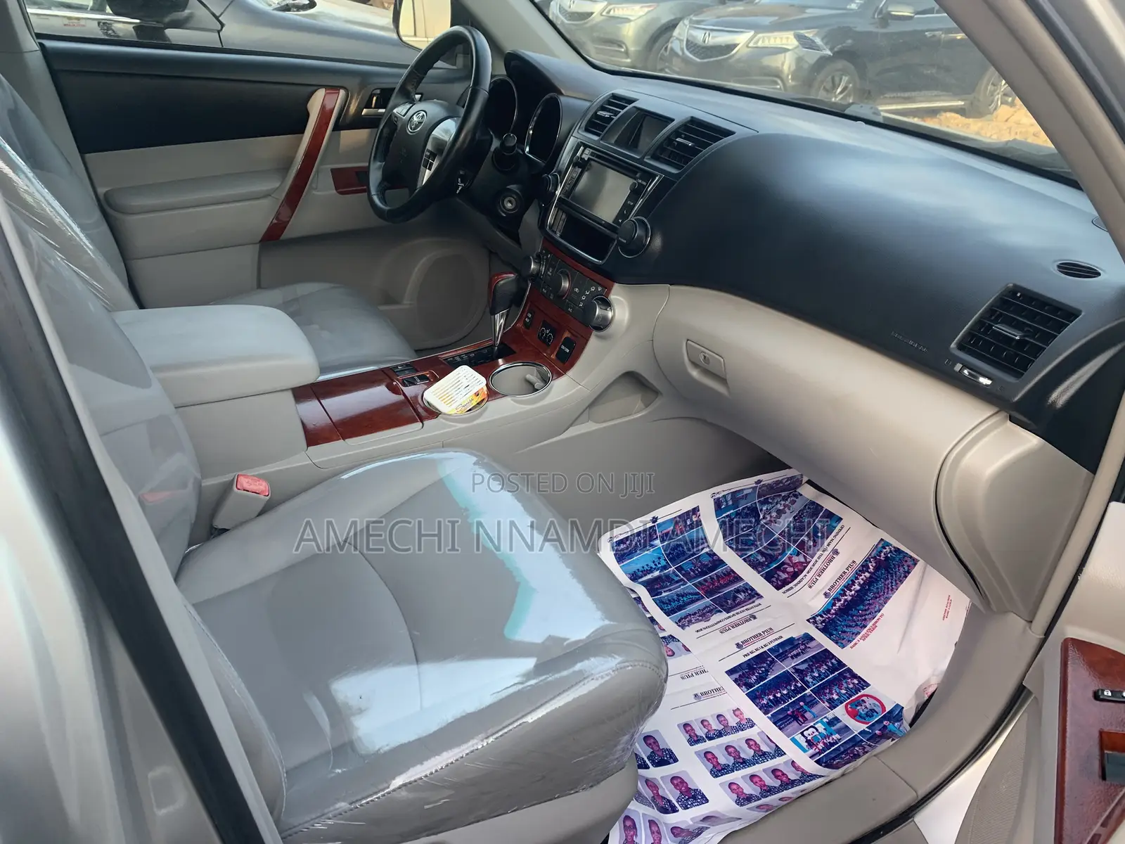 Toyota Highlander Limited 3.5l 4WD 2013 Silver