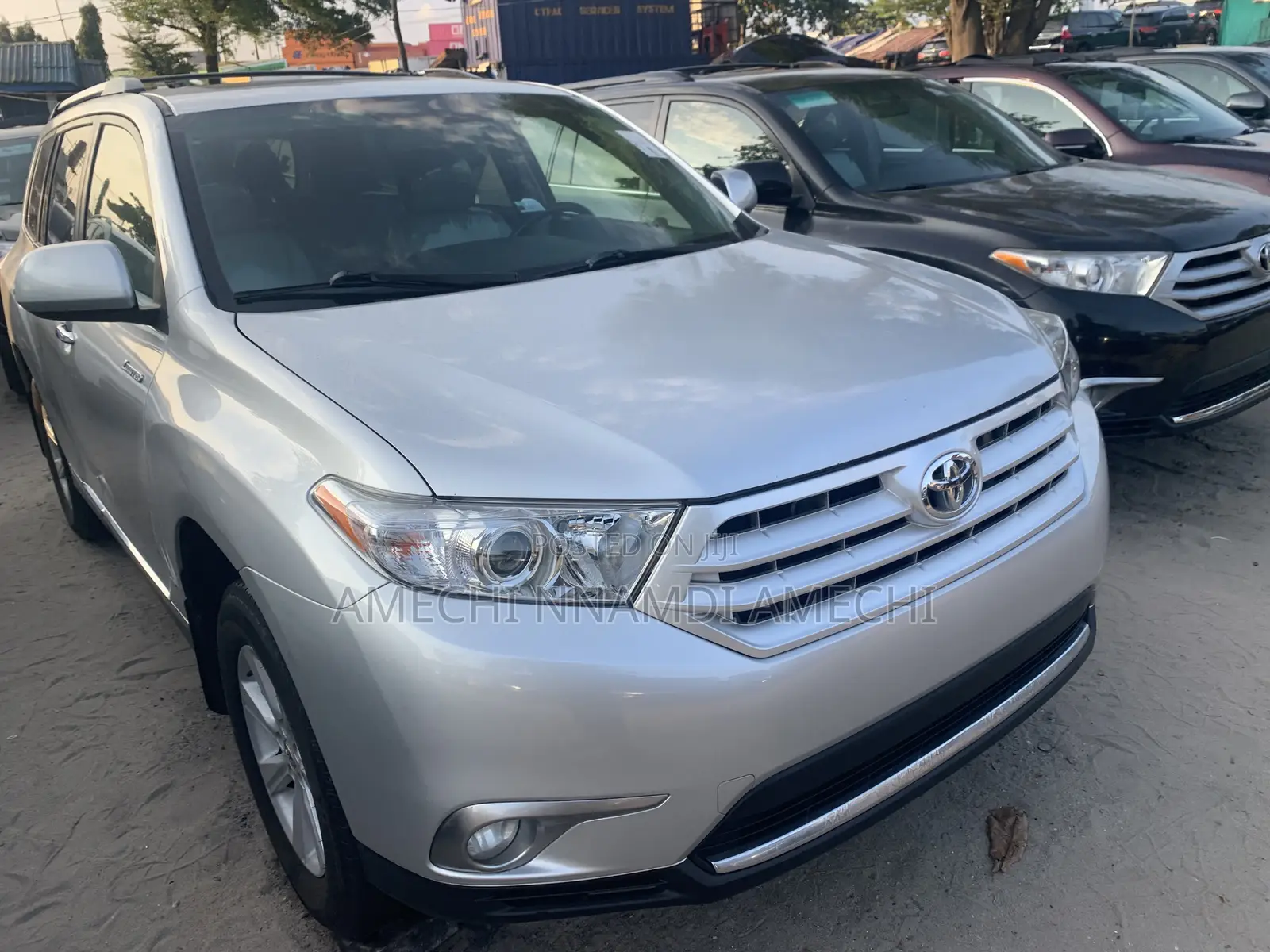 Toyota Highlander Limited 3.5l 4WD 2013 Silver