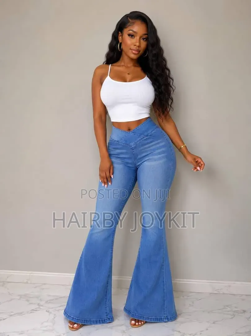 Stock Wide-Leg Jeans