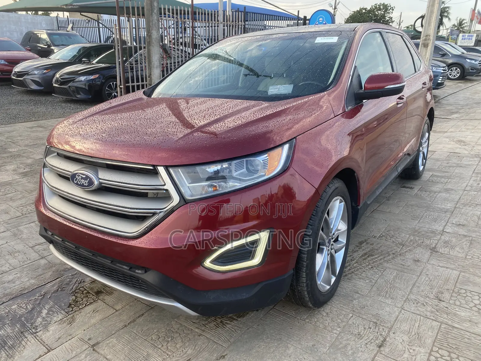 Ford Edge Titanium 4dr SUV (2.0L 4cyl Turbo 6A) 2015 Maroon