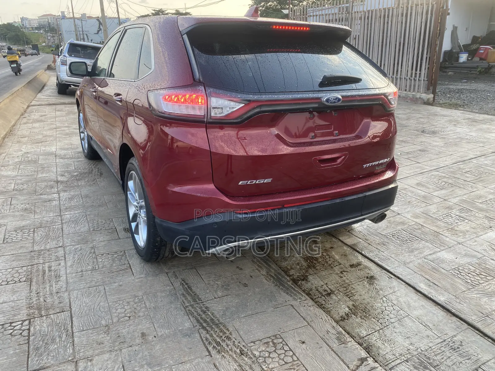 Ford Edge Titanium 4dr SUV (2.0L 4cyl Turbo 6A) 2015 Maroon