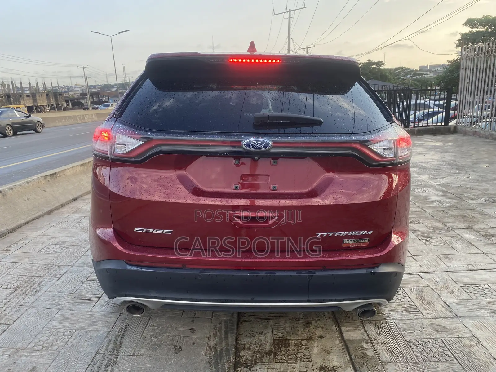 Ford Edge Titanium 4dr SUV (2.0L 4cyl Turbo 6A) 2015 Maroon