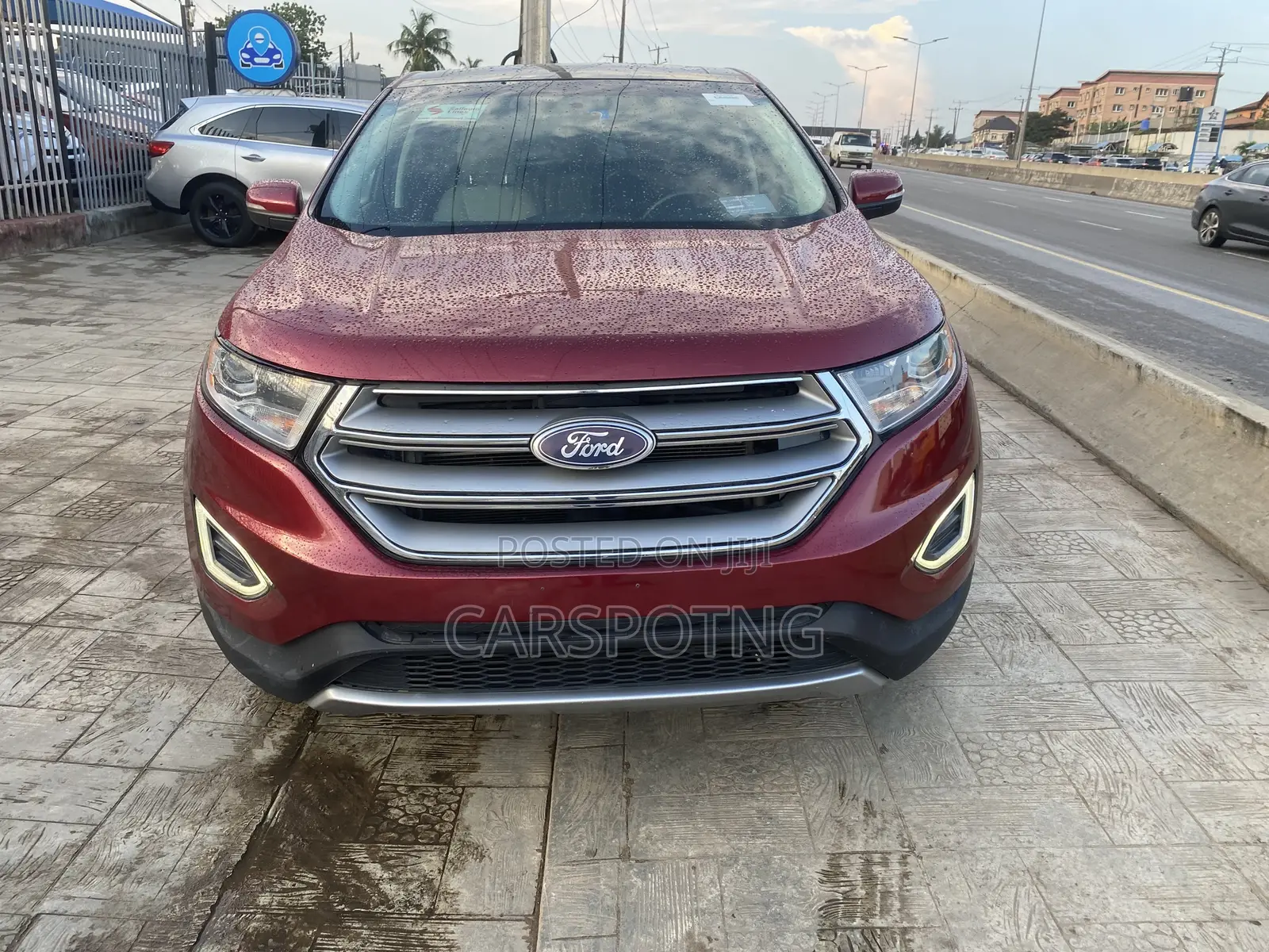 Ford Edge Titanium 4dr SUV (2.0L 4cyl Turbo 6A) 2015 Maroon