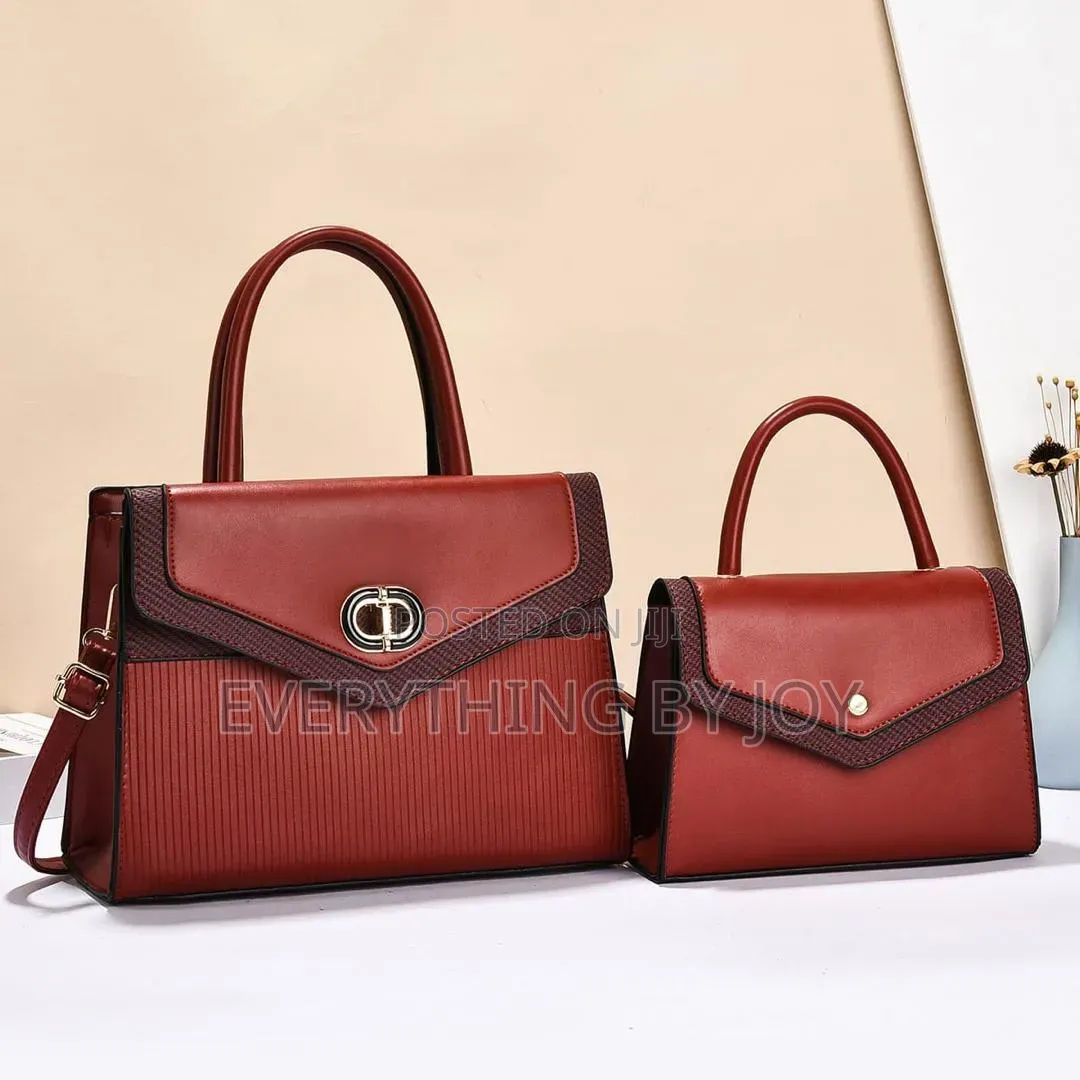 2 in 1 Stock Quality Leather Bag
