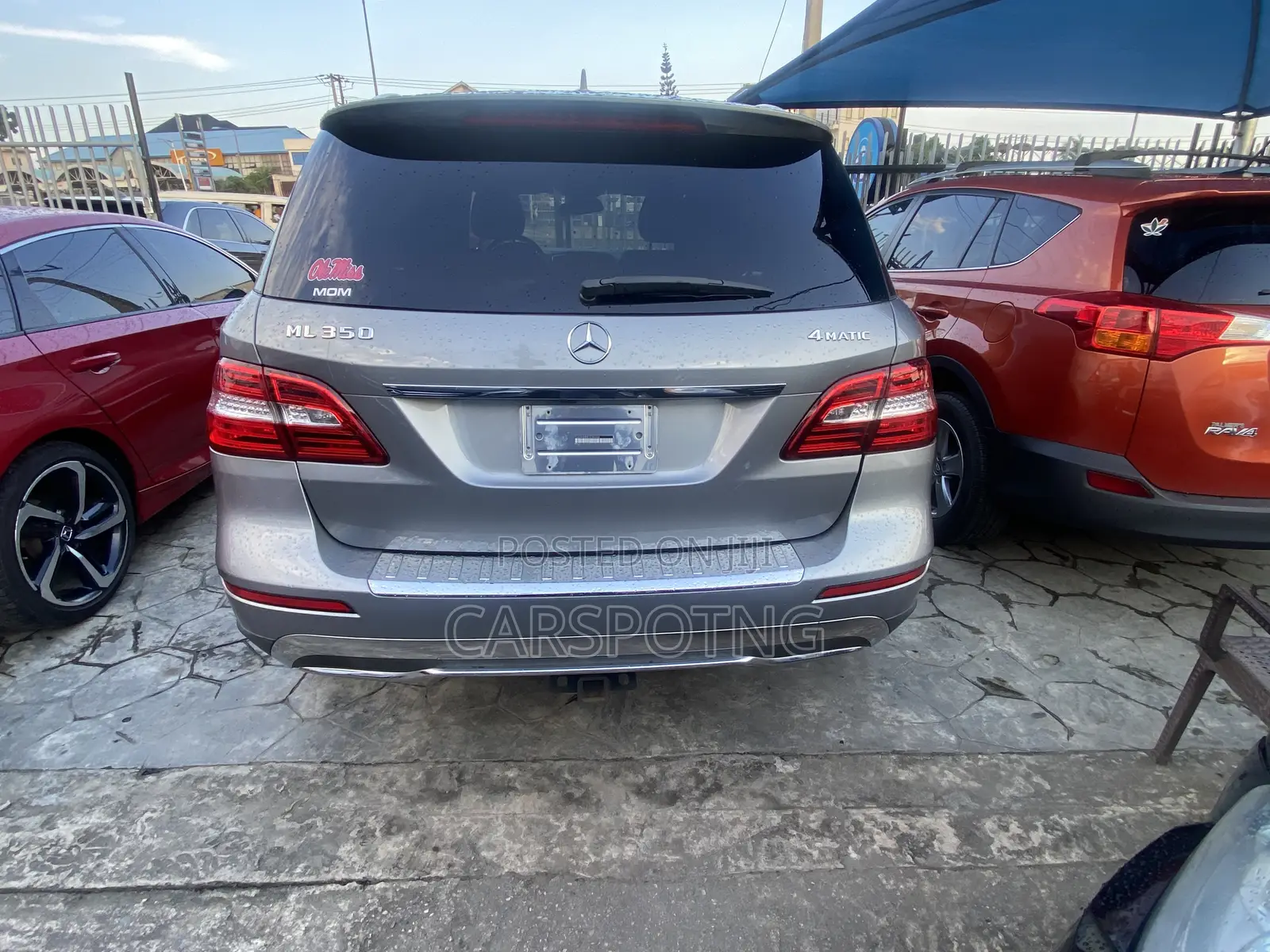 Mercedes-Benz M Class ML350 4MATIC 4dr SUV AWD (3.5L 6cyl 7A) 2014 Gray