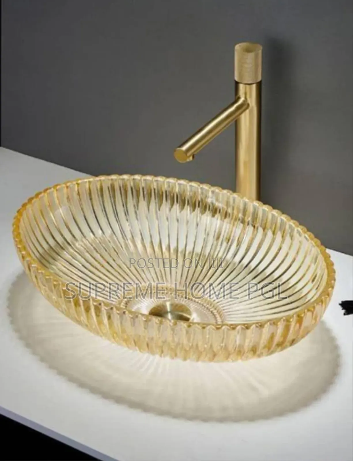 High Quality Crystal Luxury Wash Hand Basin