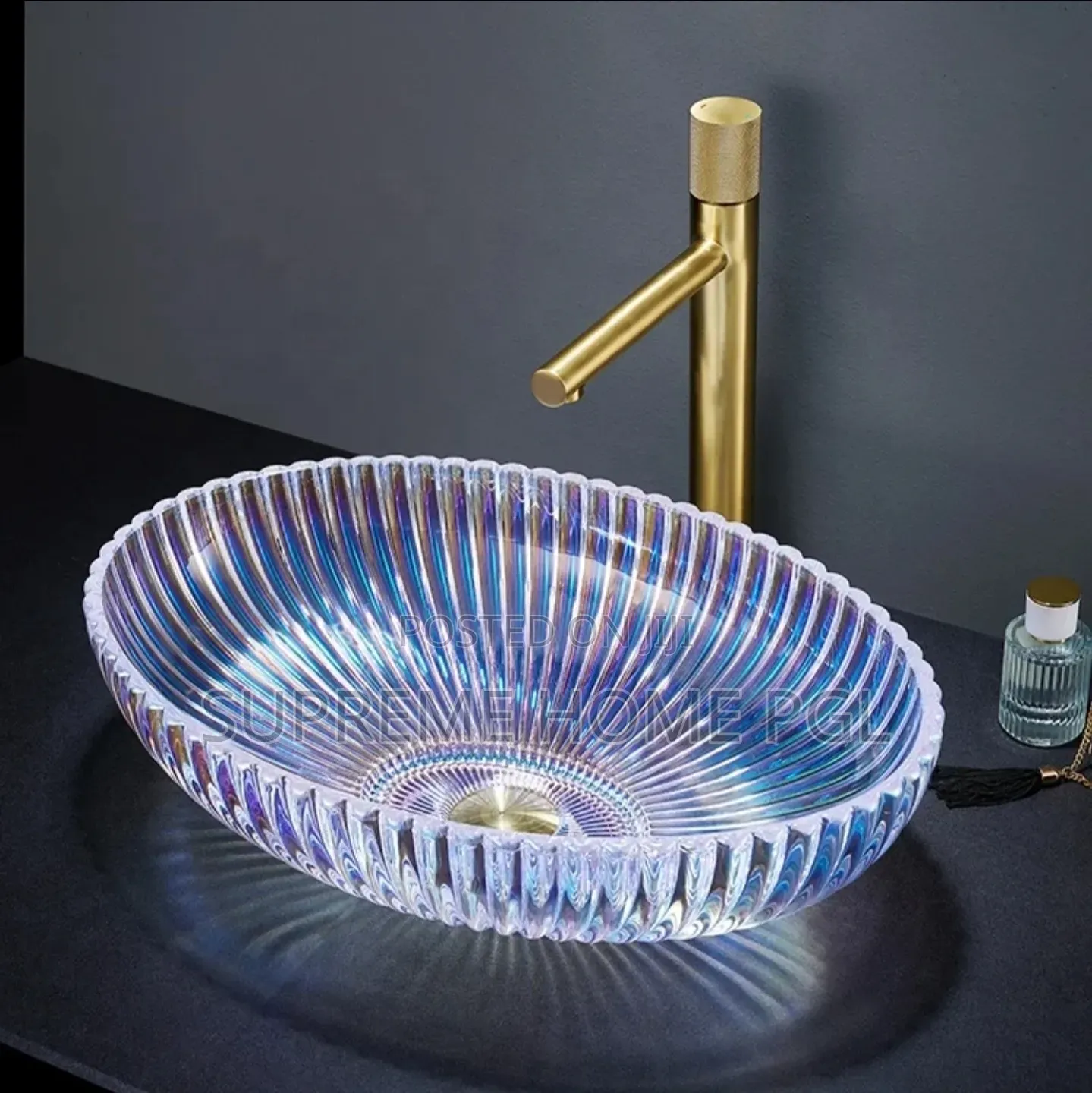 High Quality Crystal Luxury Wash Hand Basin
