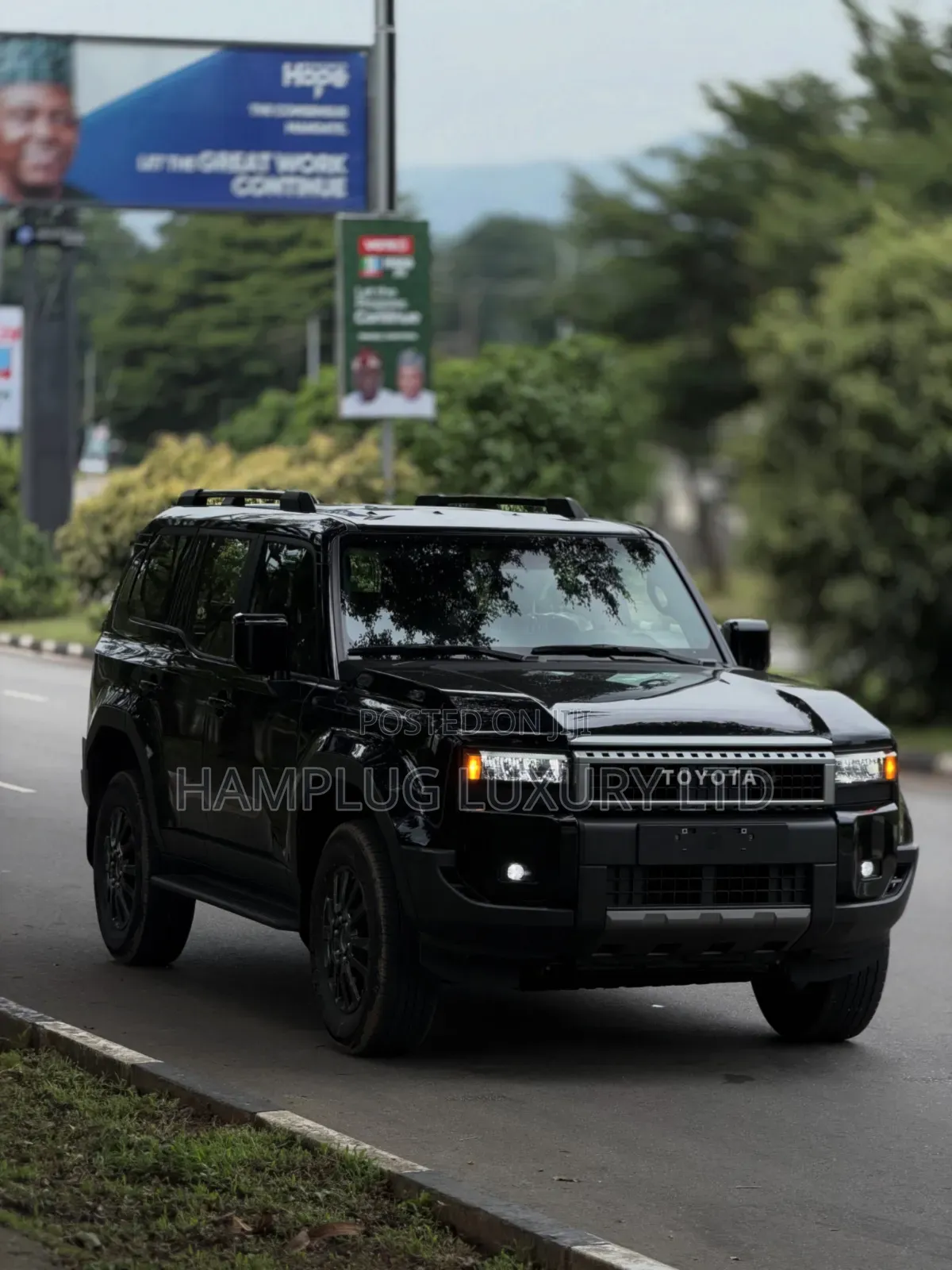 New Toyota Land Cruiser Prado 2025 Black